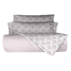  Juego de Sabanas Pétalos color salmón de Belnou