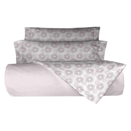  Juego de Sabanas Pétalos color salmón de Belnou